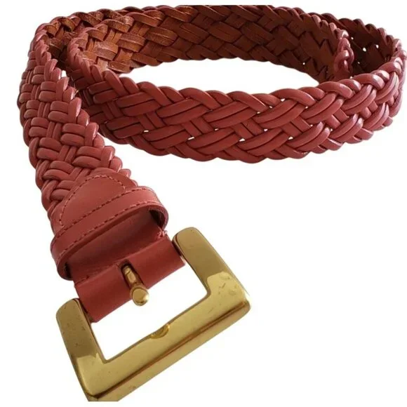 Talbots | Accessories | Talbots Womens Coral Pink Braided  display picture 2